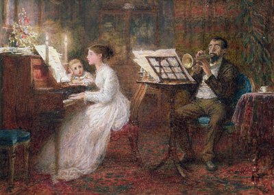 The Music Lesson by Frederick Walker